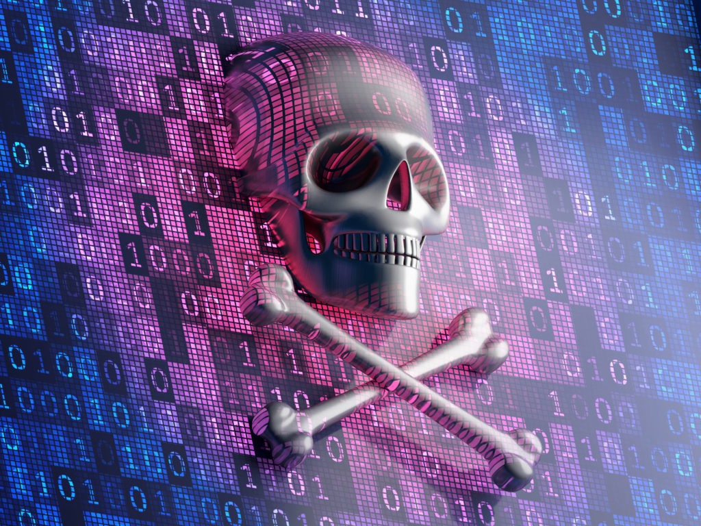 Very cyber-y skull
