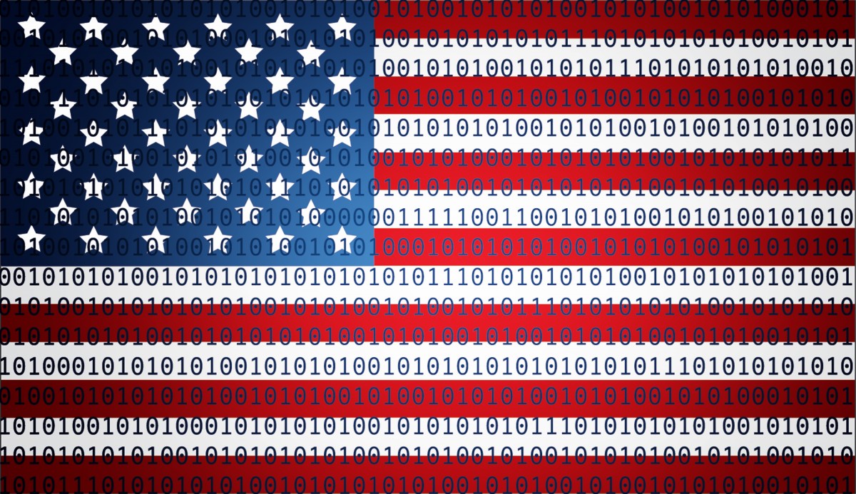 Murica flag, cyber edition