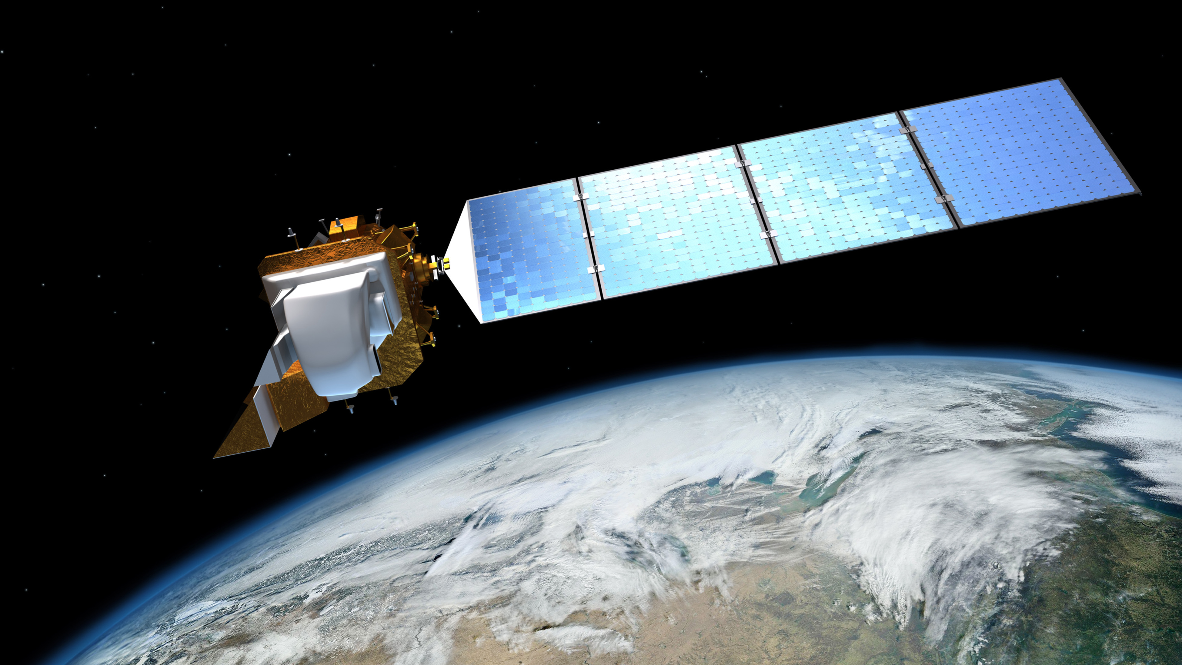 Landsat 8, an Earth Observation satellite operated by NASA